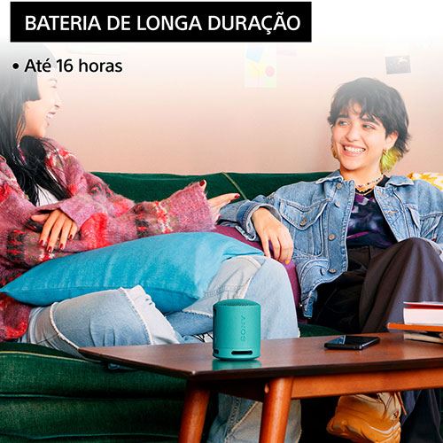 Coluna Portátil Bluetooth Sony SRS-XB100 - Azul - Image 7