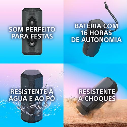 Coluna Portátil Bluetooth Sony SRS-XE200 - Laranja - Image 6