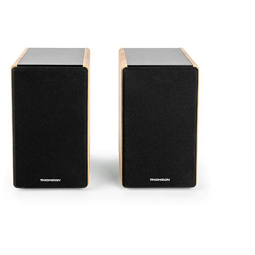 Colunas Bluetooth Thomson Cosy WS902DUO - Madeira / Cinzento / Preto