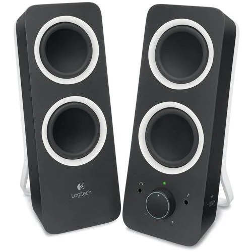 Colunas Logitech Z200 - Preto