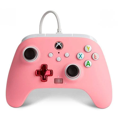 Comando com Fio Power A Pink - Xbox Series S/X