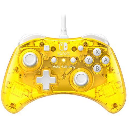 Comando com Fios PDP Rock Candy para Nintendo Switch - Amarelo