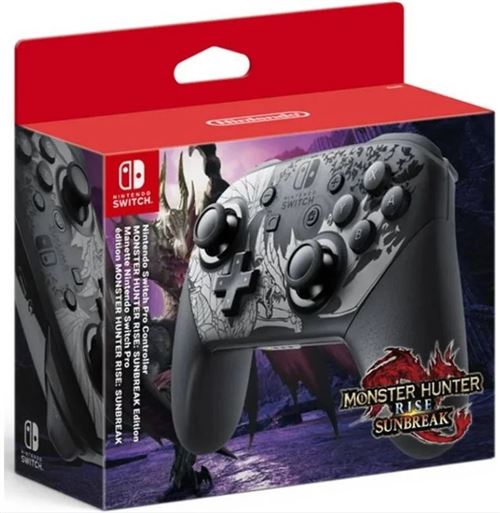 Comando Pro + Cabo USB - Edição Especial - Monster Hunter - Nintendo Switch
