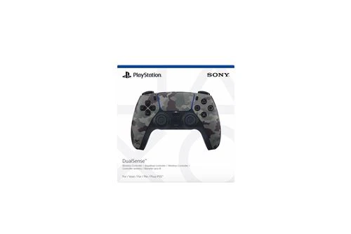 Comando PS5 DualSense (PS5/PC/Mac/Bluetooth) - Grey Camouflage