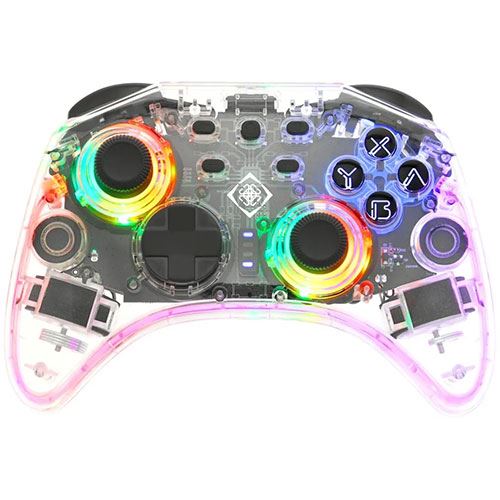 Comando sem Fios Deltaco 4222135 RGB - Preto - Nintendo Switch