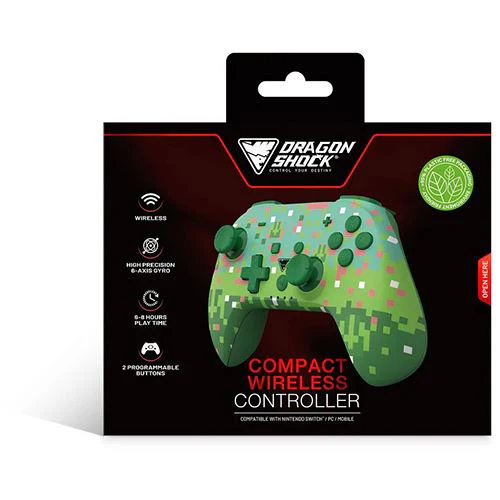 Comando sem Fios DragonShock PopTop Green Cube - Nintendo Switch - Image 5