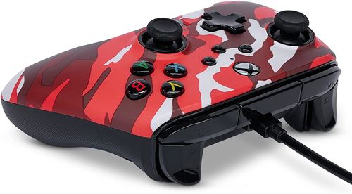Comando Xbox PowerA com fios Enhanced - Red Camo - Image 6
