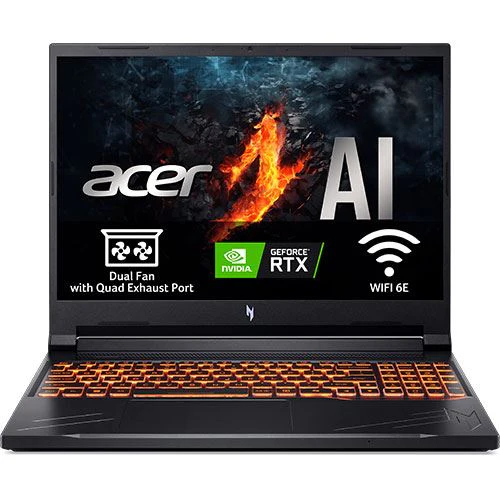 Computador Portátil Gaming Acer Nitro V 16 ANV16-41-R26C | 16'' | GeForce RTX 4050 | AMD Ryzen™ 5 8645HS | 16GB | 512GB SSD
