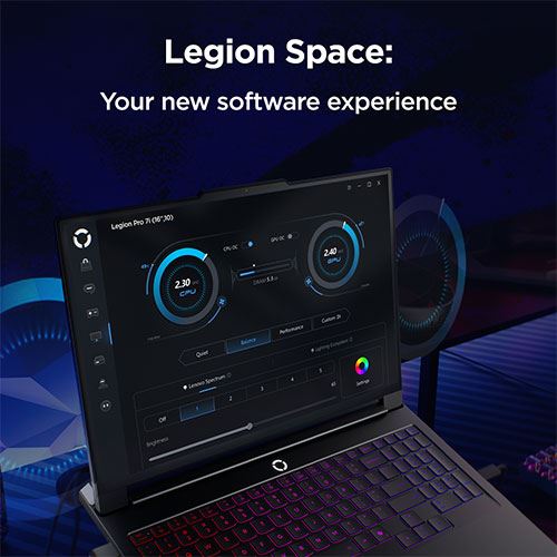 Computador Portátil Gaming Legion Pro 7 16IAX10H-834 | OLED 16'' | GeForce RTX™ 5090 | Intel® Core™ Ultra 9 275HX | 64GB | 2TB SSD - Image 15