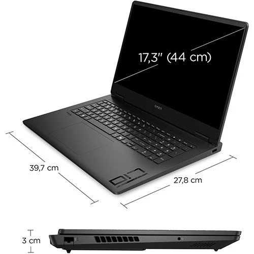 Computador Portátil Gaming OMEN by HP 17-db1002np | 17'' | NVIDIA® GeForce RTX™ 5070 | AMD Ryzen™ AI 7 350 | 16GB | 1TB SSD - Image 3