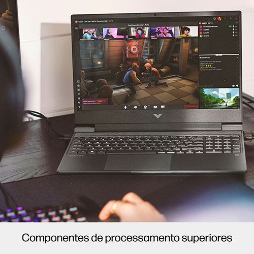 Computador Portátil Gaming Victus by HP 15-fa2047np | 15.6'' | NVIDIA® GeForce RTX™ 4050 | Intel® Core™ i7-13620H | 8GB | 1TB SSD - Image 2