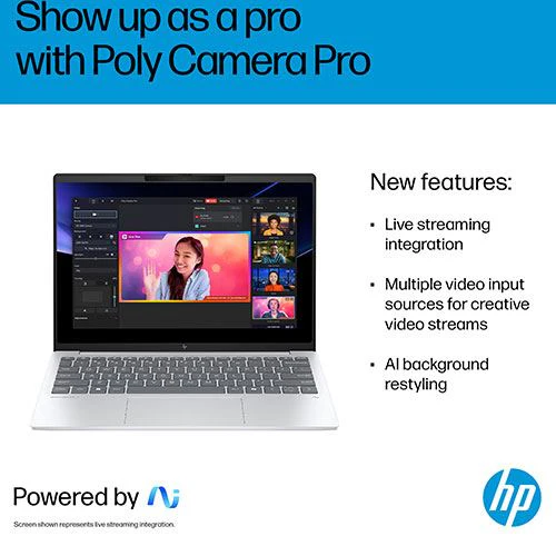 Computador Portátil HP OmniBook 7 AeroNGAI 13-bg1003np | 13.3" | AMD Ryzen™ AI 7 350 | 32GB | 1TB SSD - Image 5