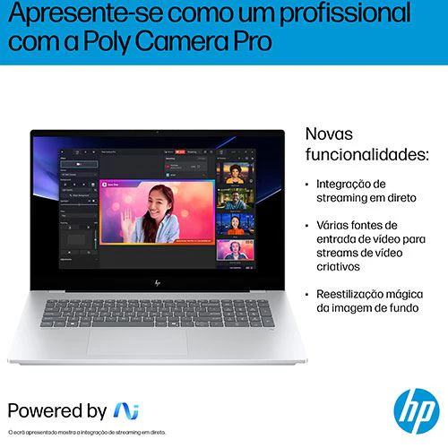 Computador Portátil HP OmniBook 7 NGAI 17-dc0001np | 17" | Intel® Arc™ 140V | Intel® Core™ Ultra 7 258V | 32GB | 1TB SSD - Image 9