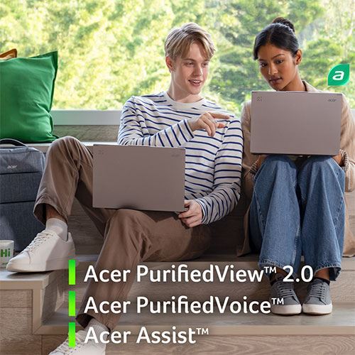 Computador Portátil Acer Aspire 14 AI A14-52M | COPILOT+ PC | OLED 14'' | Intel® Core™ Ultra 5 226V | 16GB | 512GB SSD - Image 5