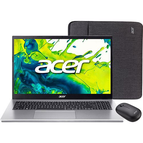 Computador Portátil Acer Aspire GO 15 AG15-42P-R1AP | 15,6'' | AMD Ryzen™ 7 5825U | 16GB | 512GB SSD + Rato + Sleeve