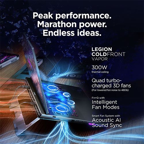Computador Portátil Gaming Legion 9 18IAX10-730 | 18'' | GeForce RTX™ 5090 | Intel® Core™ Ultra 9 275HX | 192GB | 4TB SSD - Image 16