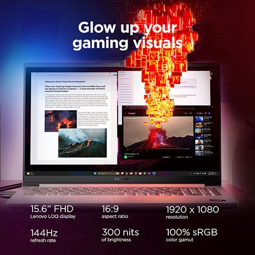 Computador Portátil Gaming Lenovo LOQ 15ARP10E-445 | 15,6'' | NVIDIA GeForce RTX™ 4050 | AMD Ryzen™ 7 7735HS | 16GB | 1TB SSD - Image 10