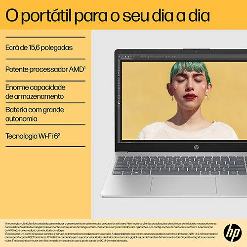 Computador Portátil HP 15-fc0095np | 15,6'' | AMD Ryzen™ 7 5825U | 16GB | 1TB SSD - Image 3