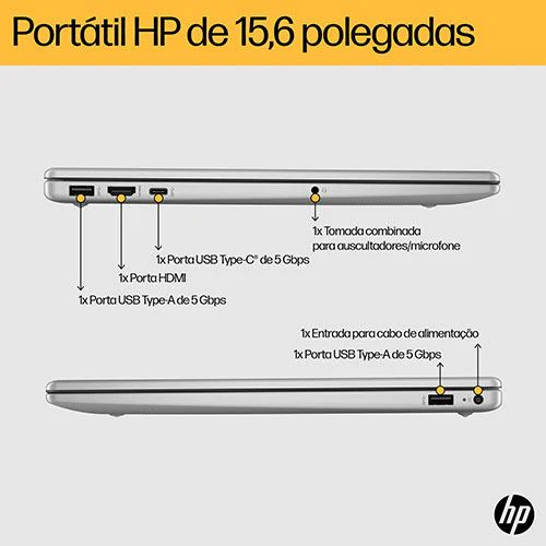 Computador Portátil HP 15-fc0095np | 15,6'' | AMD Ryzen™ 7 5825U | 16GB | 1TB SSD - Image 5