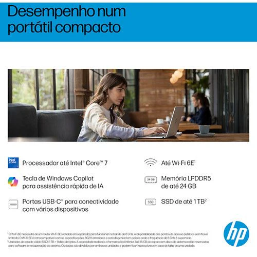 Computador Portátil HP OmniBook 5 Flip 14-fp0000np | 14'' | Intel® Core™ 7 150U | 16GB | 1TB SSD - Image 7