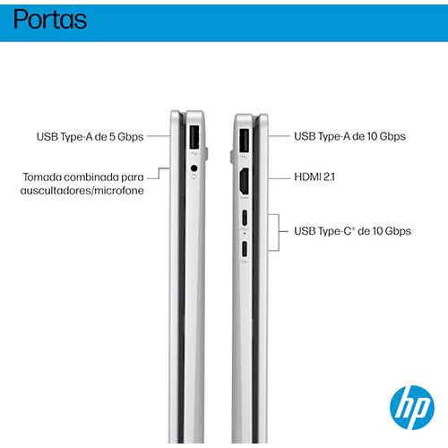 Computador Portátil HP OmniBook 5 Flip 14-fp0002np | 14'' | i5-1334U | 16GB | 1TB SSD - Image 3