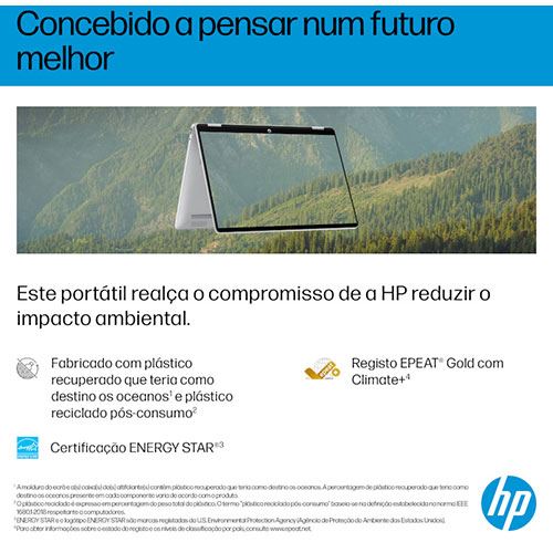 Computador Portátil HP OmniBook 5 Flip 2-em-1 14-fp0003np | Tátil 14" | Intel® Core™ i5-1334U | 16GB | 512GB SSD - Image 4
