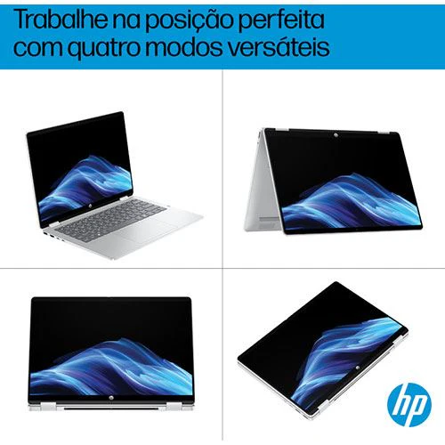 Computador Portátil HP OmniBook 5 Flip 2-em-1 14-fp0003np | Tátil 14" | Intel® Core™ i5-1334U | 16GB | 512GB SSD - Image 6