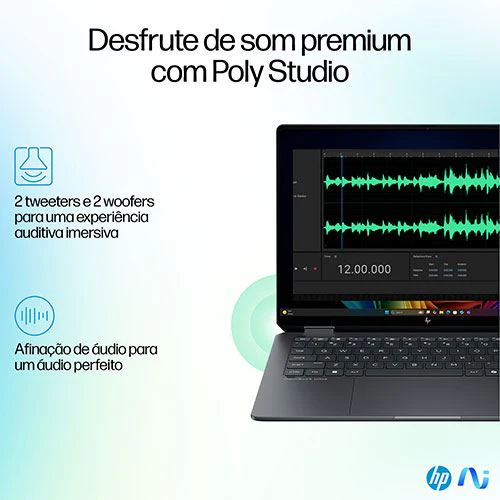 Computador Portátil HP Omnibook Ultra Flip 14-fh0000np | OLED 14" | Intel® Core™ Ultra 7 258V | 32GB | 512GB SSD - Image 11