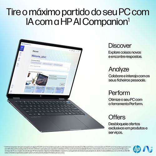 Computador Portátil HP Omnibook Ultra Flip 14-fh0000np | OLED 14" | Intel® Core™ Ultra 7 258V | 32GB | 512GB SSD - Image 2