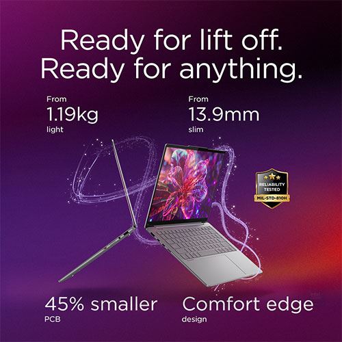Computador Portátil Lenovo Yoga Slim 7 14ILL10-511 | OLED 14" | Ultra 7-258V | 32GB | 1TB SSD - Image 11