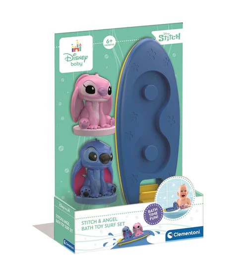 Conjunto de Banho Disney Baby Stitch & Angel - Clementoni