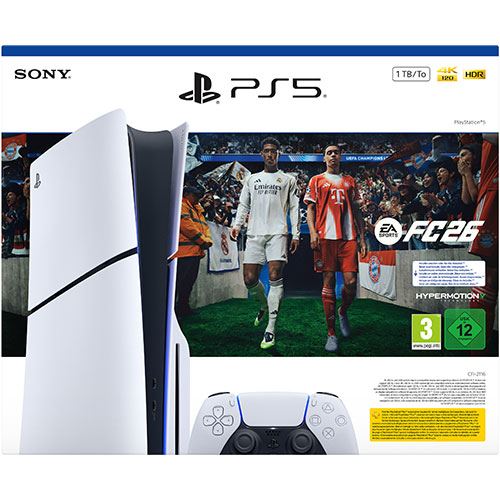 Consola Playstation PS5 Slim Standard - 1TB + Jogo EA Sports FC 26 - PS5 - Image 2