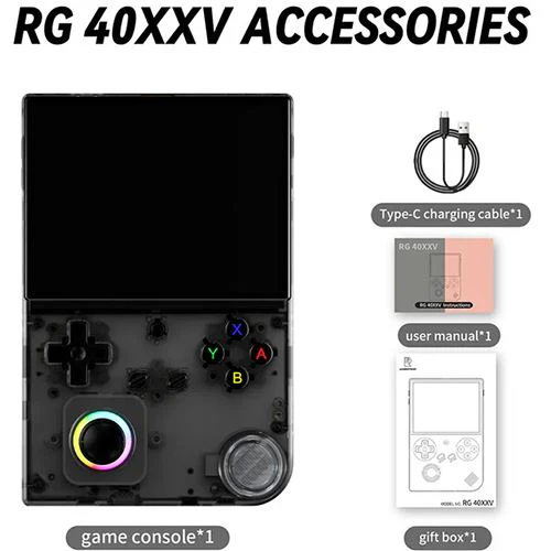 Consola Retro Anbernic RG40XXV - Preto - Image 6
