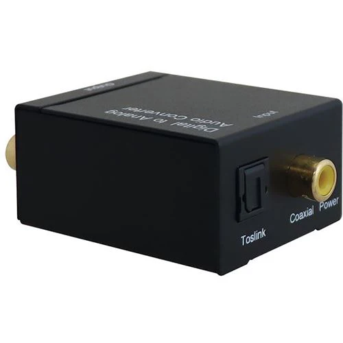 Conversor Áudio Analógioco para Digital DAC Accsup - Preto