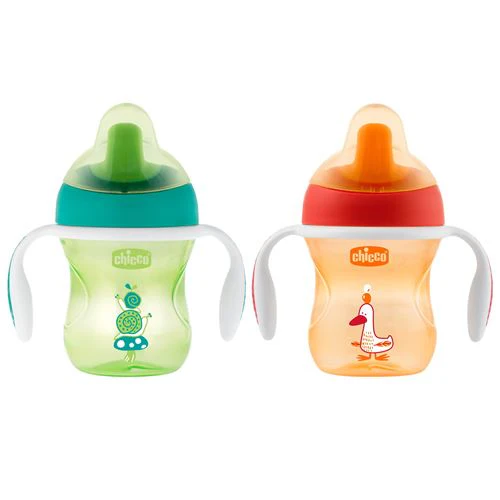 Copo de Aprendizagem 2 em 1 +6 Meses - Chicco - Envio Aleatório