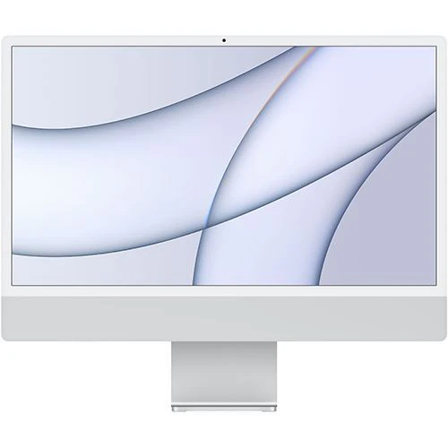 iMac | 24'' | 2021 | M1 | 256GB SSD | GPU 8-core - Prateado