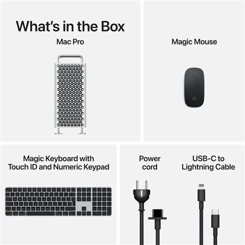 Mac Pro | 2023 | M2 Ultra 24-Core | 192GB | 2TB SSD | GPU 76-Core | Prateado - Image 7