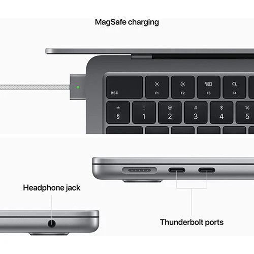 MacBook Air 13'' | 2022 | M2 | 16GB | 256GB SSD | GPU 10-Core | Cinzento Sideral - Image 6