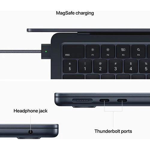 MacBook Air 13'' | 2022 | M2 | 8GB | 2TB SSD | GPU 10-Core | Meia-Noite - Image 6
