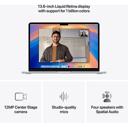 MacBook Air 13'' | 2025 | M4 10-core | 24GB | 1TB SSD | GPU 10-core - Prateado - Image 6