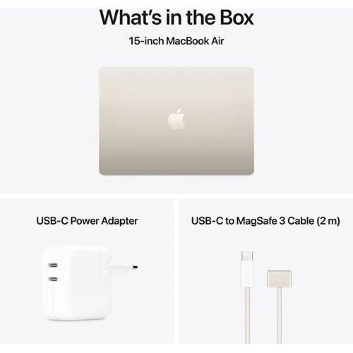 MacBook Air 15'' | 2025 | M4 10-core | 24GB | 1TB SSD | GPU 10-core - Luz das Estrelas - Image 2