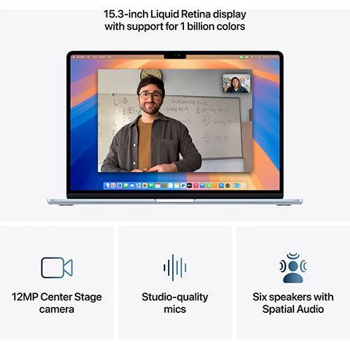 MacBook Air 15'' | 2025 | M4 10-core | 32GB | 2TB SSD | GPU 10-core - Azul-Céu - Image 6