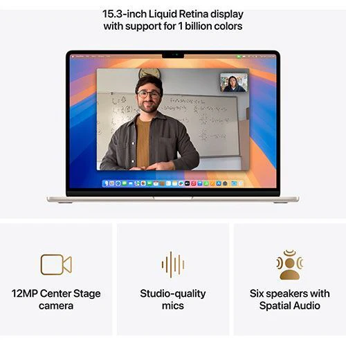 MacBook Air 15'' | 2025 | M4 10-core | 32GB | 2TB SSD | GPU 10-core - Luz das Estrelas - Image 6