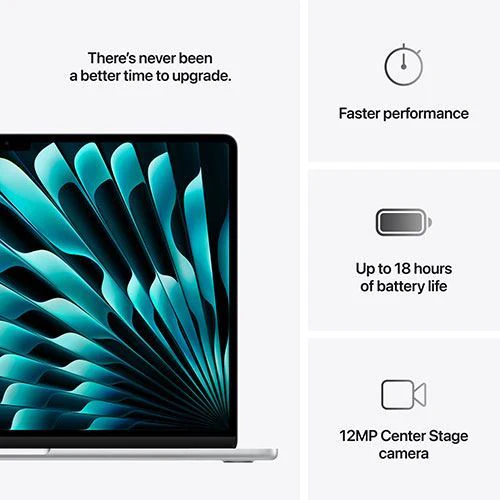MacBook Air 15'' | 2025 | M4 10-core | 32GB | 2TB SSD | GPU 10-core - Prateado - Image 11
