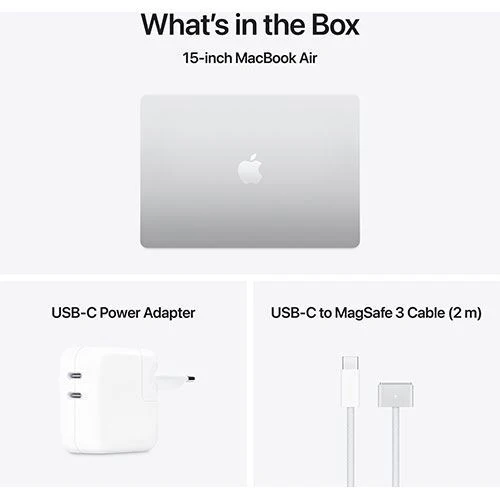 MacBook Air 15'' | 2025 | M4 10-core | 32GB | 2TB SSD | GPU 10-core - Prateado - Image 2