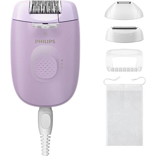 Depiladora com Cabo de Arranque Philips BRE257/00 Series 4000 - Lilás
