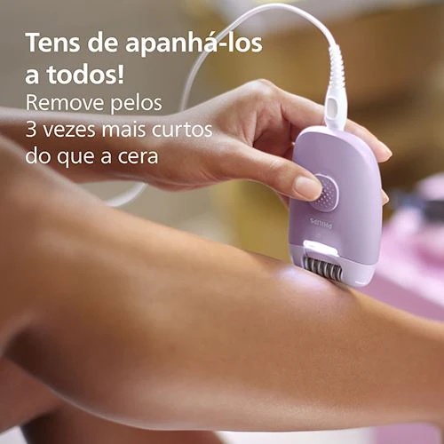 Depiladora com Cabo de Arranque Philips BRE257/00 Series 4000 - Lilás - Image 3