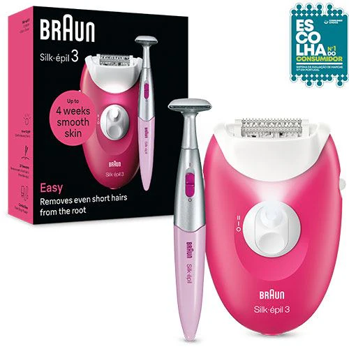 Depiladora de Arranque Braun Silk Epil S3 3-202 - Image 2