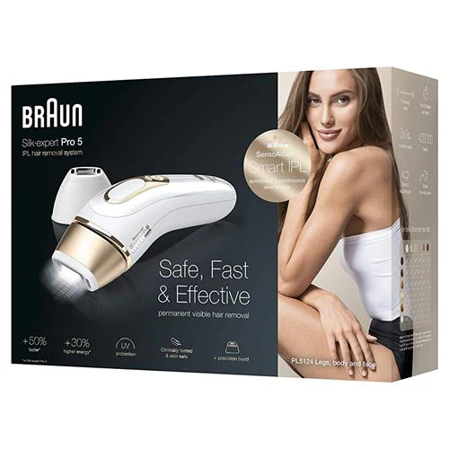 Depiladora Luz Pulsada IPL Braun Silk-Expert Pro 5 PL5124 - Image 6