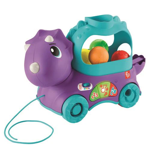 Dino Bolinhas Saltitantes Fisher Price Aprender & Brincar - Mattel